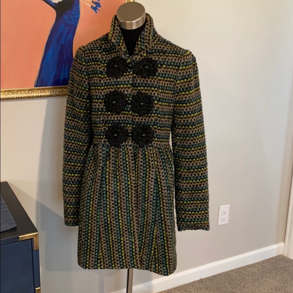 Anthropologie Plenty by Tracy Reese Coat
